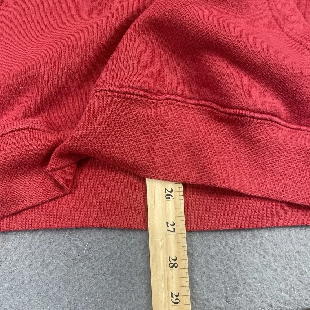Vtg Y2K Arkansas Razorbacks Hoodie Mens S‎ Red Sweatshirt Student NCAA Sweater
